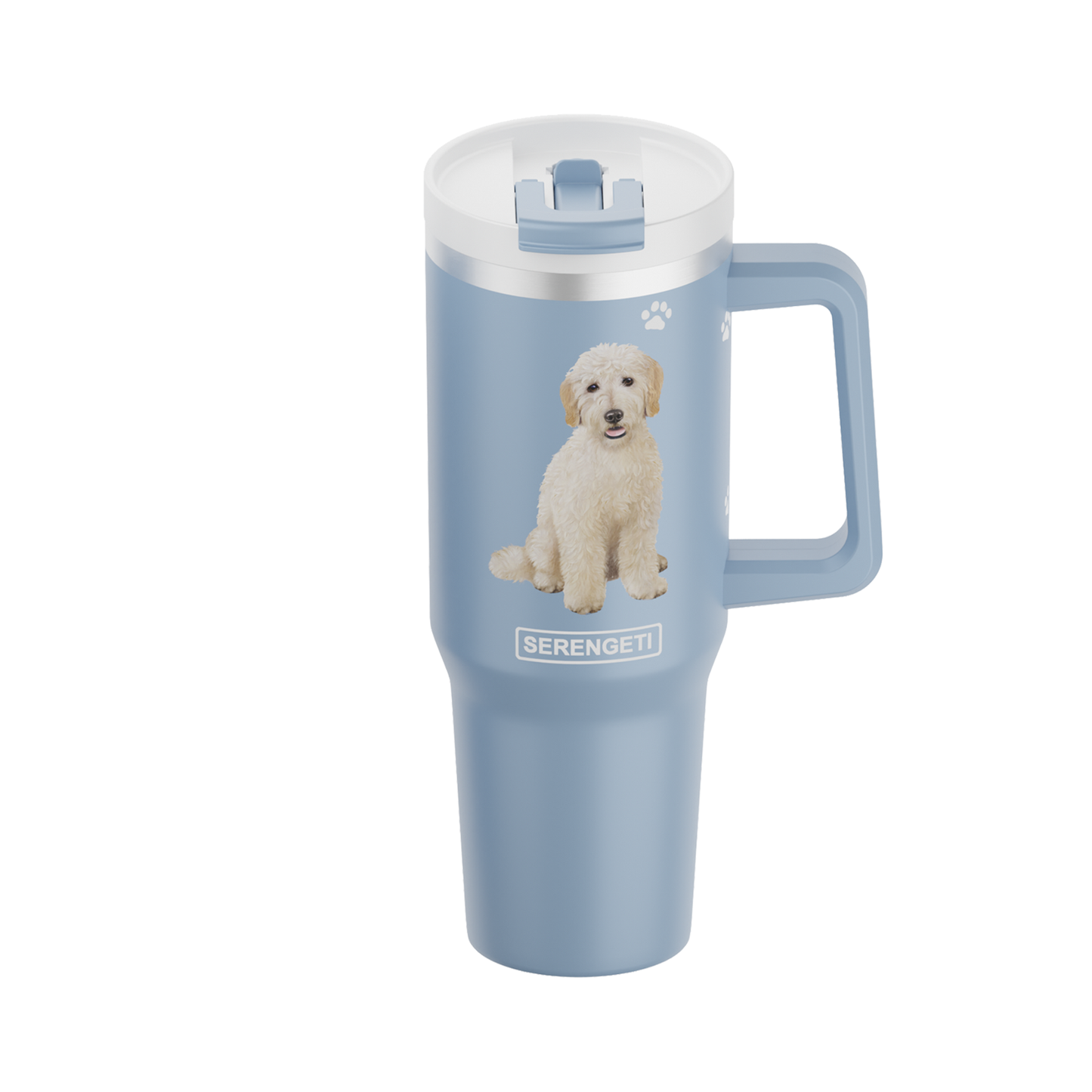 40oz Goldendoodle Tumbler - 3D Printed - Vacuum Insulated