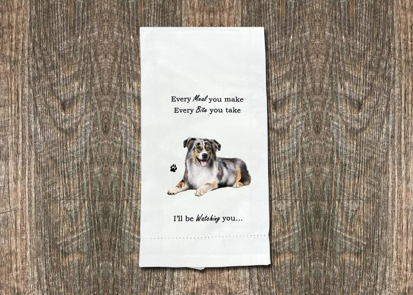 Australian Shepherd Kitchen Towel