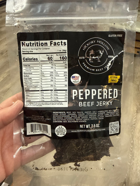 Hickory Hollow Peppered Beef Jerky