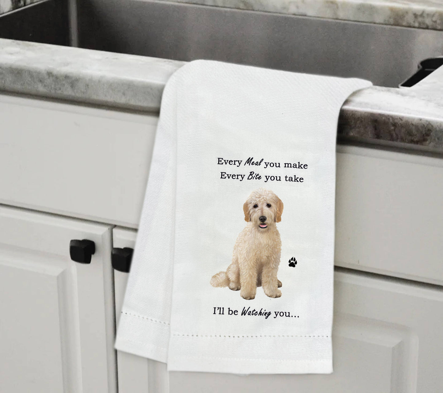 Goldendoodle Kitchen Towel
