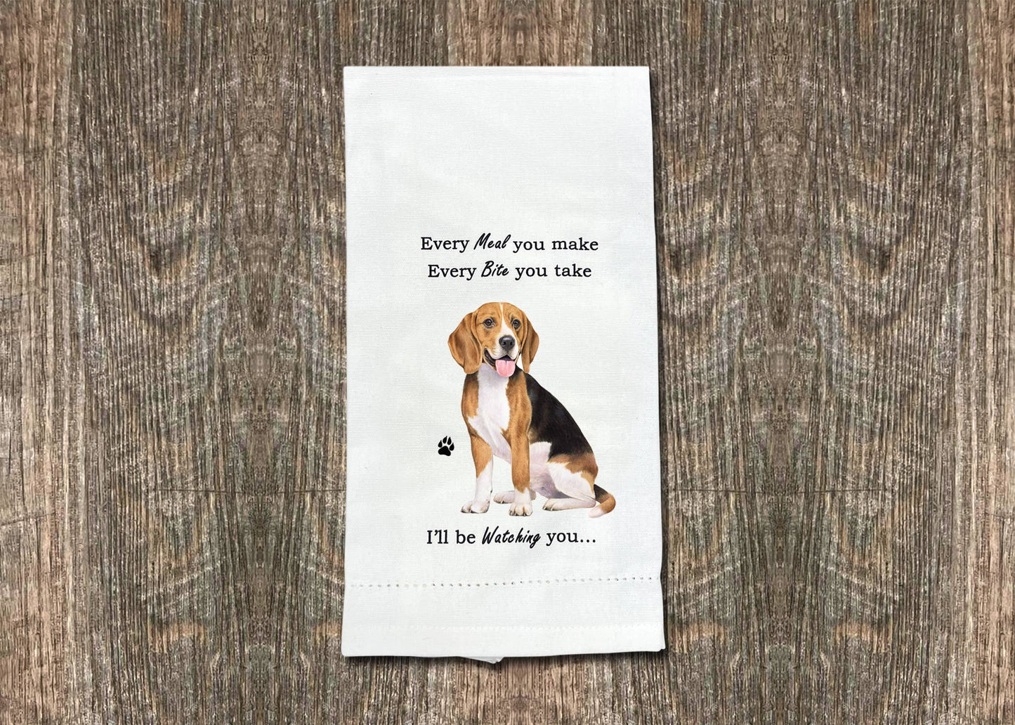 Beagle Kitchen Towel