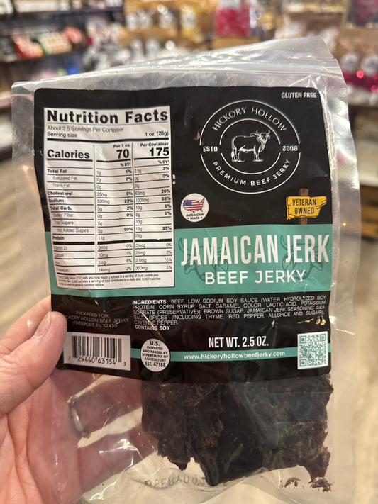 Hickory Hollow Jamaican Jerk Beef Jerky