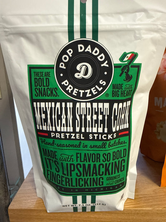 Pop Daddy Pretzel - Mexican Street Corn