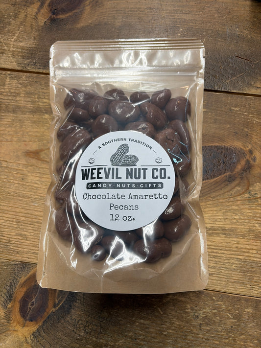 Chocolate Amaretto Pecans