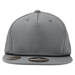 Decky 1041 - Classic Flat Bill Golf Hat with Rope, Snapback