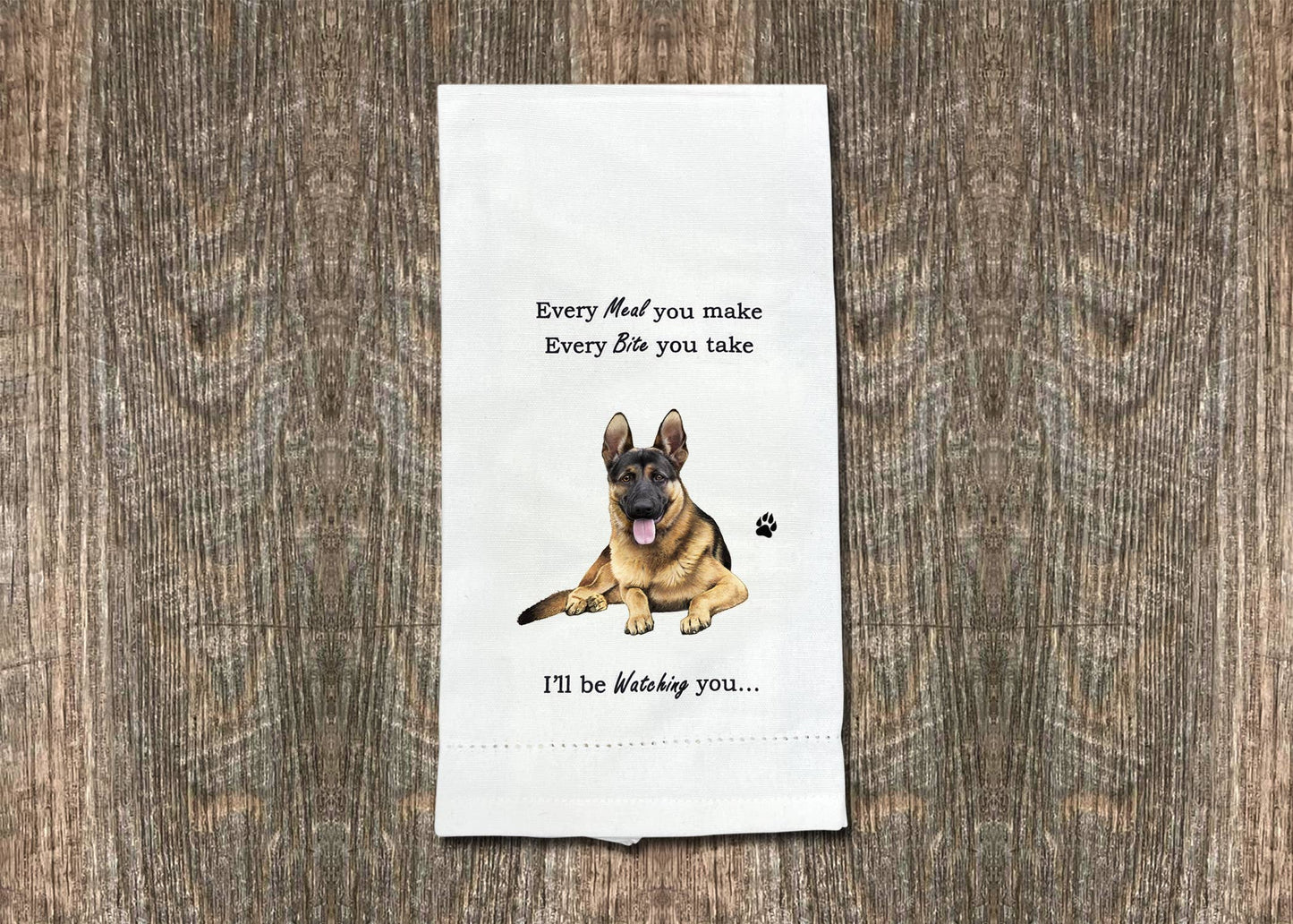 German Shepherd Kitchen Towel