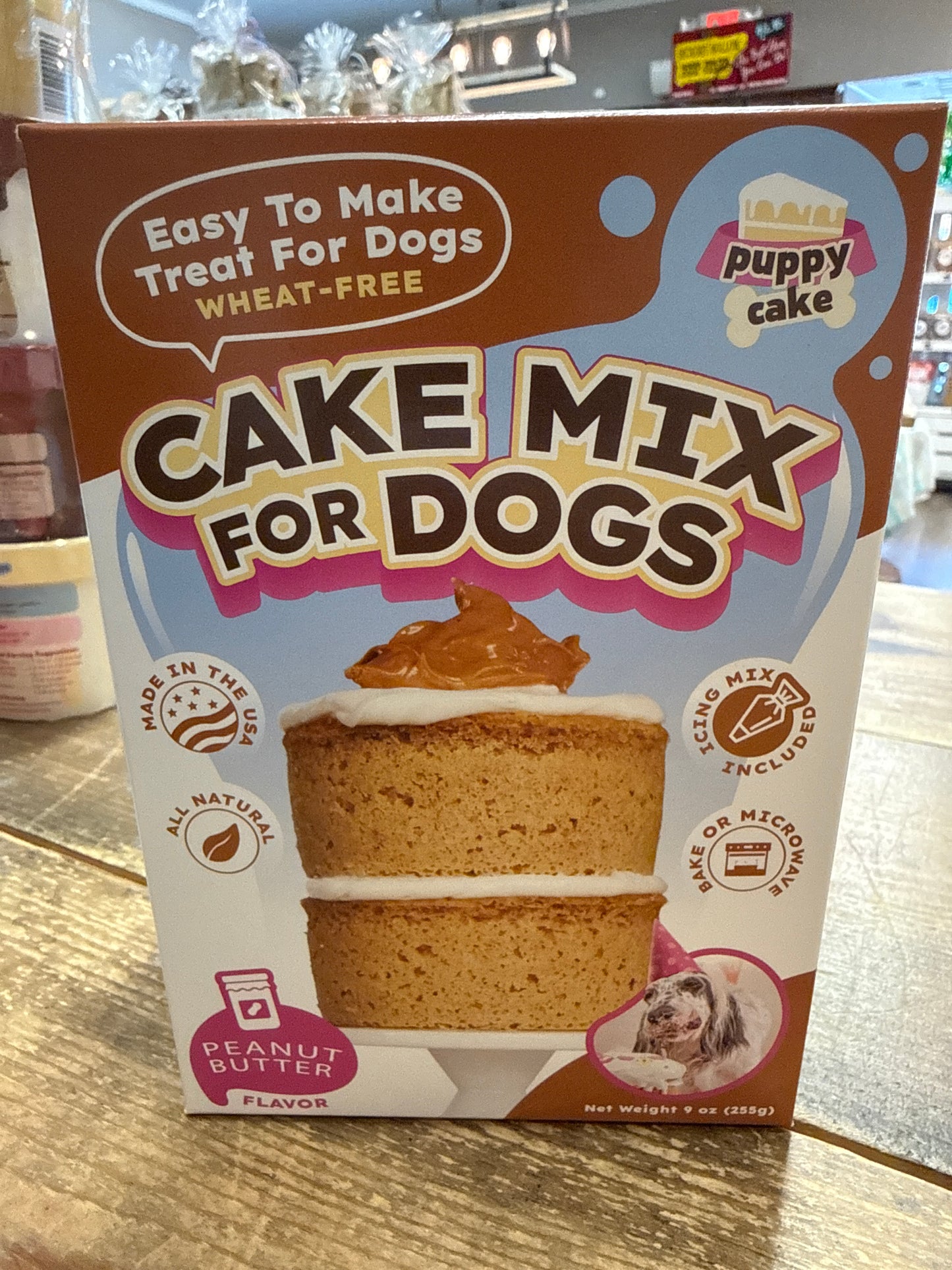 Cake Mix for Dogs - Peanut Butter Flavor