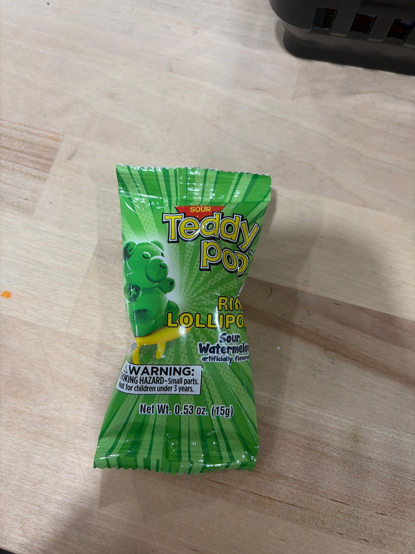 teddy pop sour watermelon