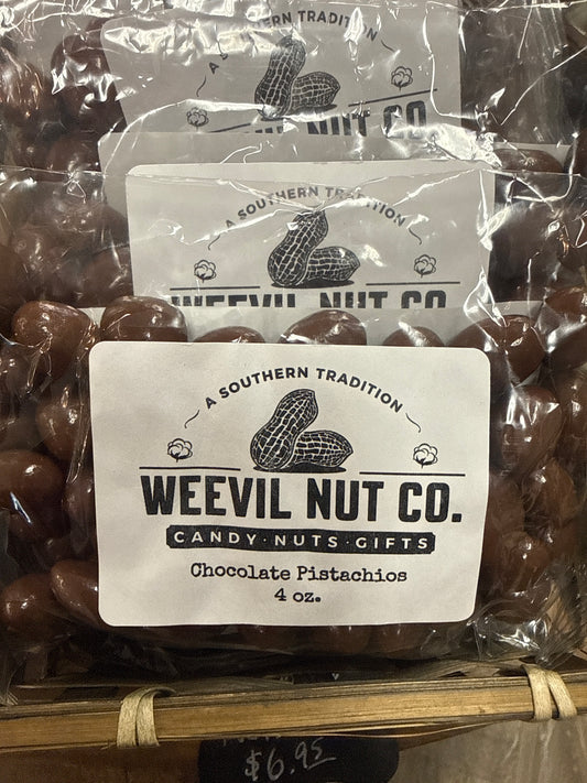 Milk Chocolate Pistachios 4oz