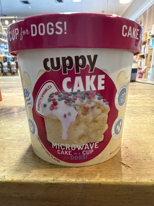 Cuppy Cake Microwave Dog Cake- Birthday Day