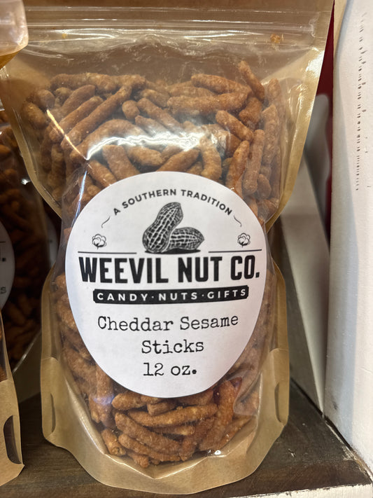Cheddar Sesame Sticks (12oz)