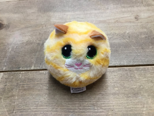 Ty Beanie Bouncer “Purry” Orange Cat