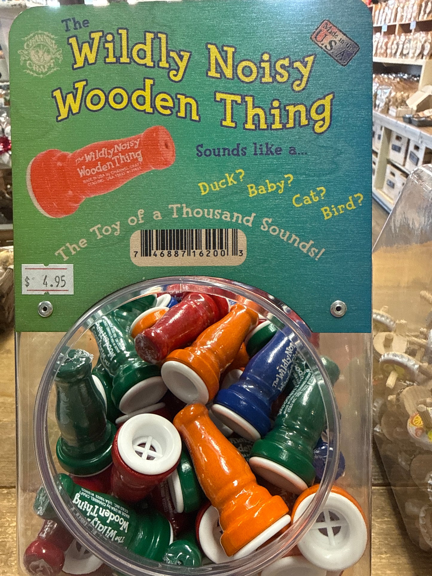 Wildly Noisy Wooden Thing
