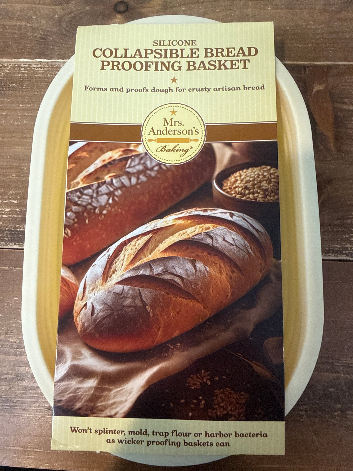 Silicone Proofing Basket Oval