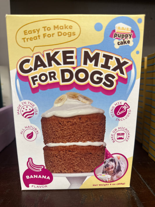 Dog Cake Mix - Banana Flavor