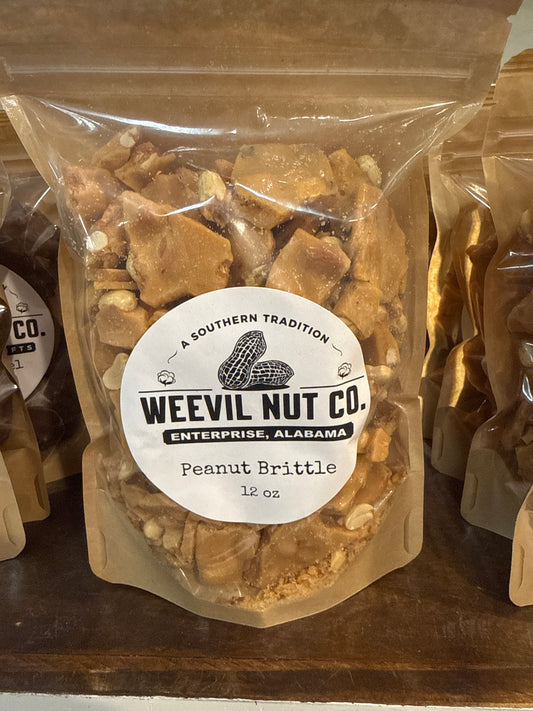 Weevil Nut Peanut Brittle 12 oz