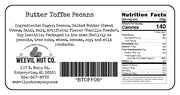 Weevil Butter Toffee Pecans