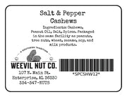 Salt & Pepper Cashews