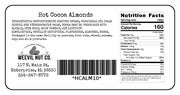 Hot Cocoa Almonds 10oz