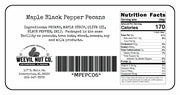Weevil Maple Black Pepper Pecans