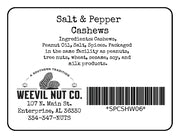 Salt & Pepper Cashews