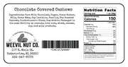Chocolate Covered Cashews 4 oz