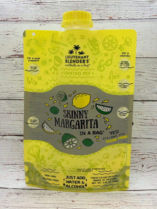 Lieutenant Blender’s Cocktails in a Bag Skinny Margarita