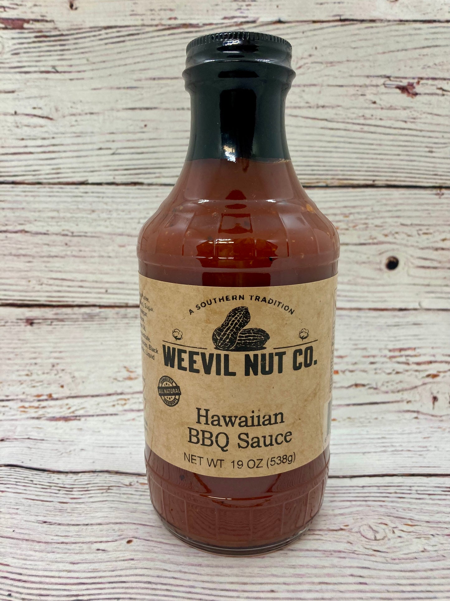 Gourmet Weevil Nut Hawaiian BBQ Sauce (19oz)