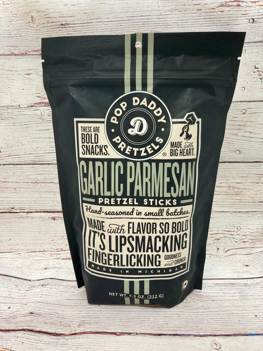 Pop Daddy Pretzel - Garlic Parmesan