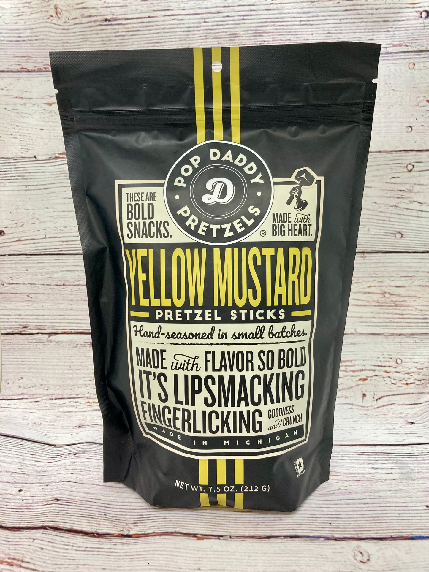 Pop Daddy Pretzel - Yellow Mustard