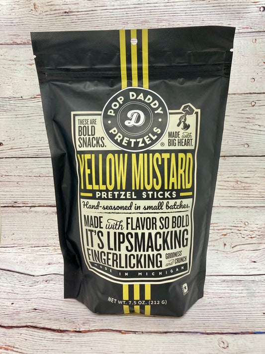 Pop Daddy Pretzel - Yellow Mustard