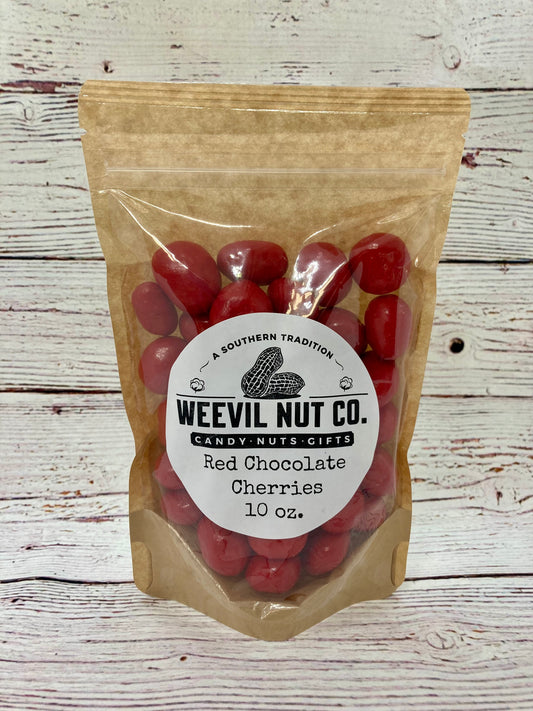 Red Chocolate Cherries 10 oz