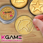 KGAME Dalgona Cookie Tin (2 Cookies)  Viral Exclusive