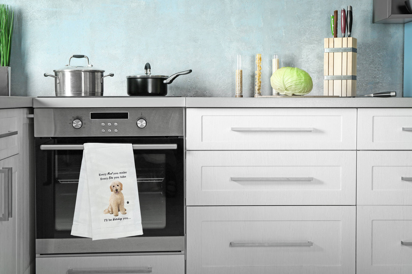 Goldendoodle Kitchen Towel