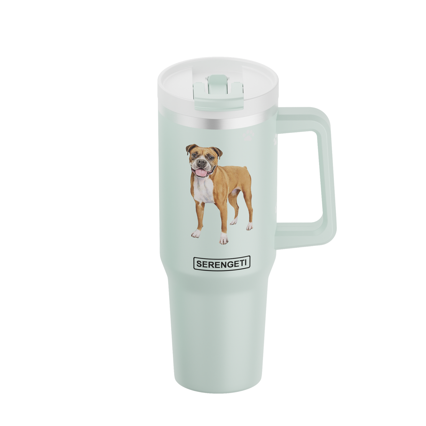 40oz Boxer Tumbler - 3D Printed - Vacuum Insulated