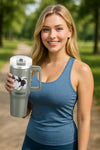 40oz Shih Tzu - Black Tumbler 3D Printed - Vacuum Insulated