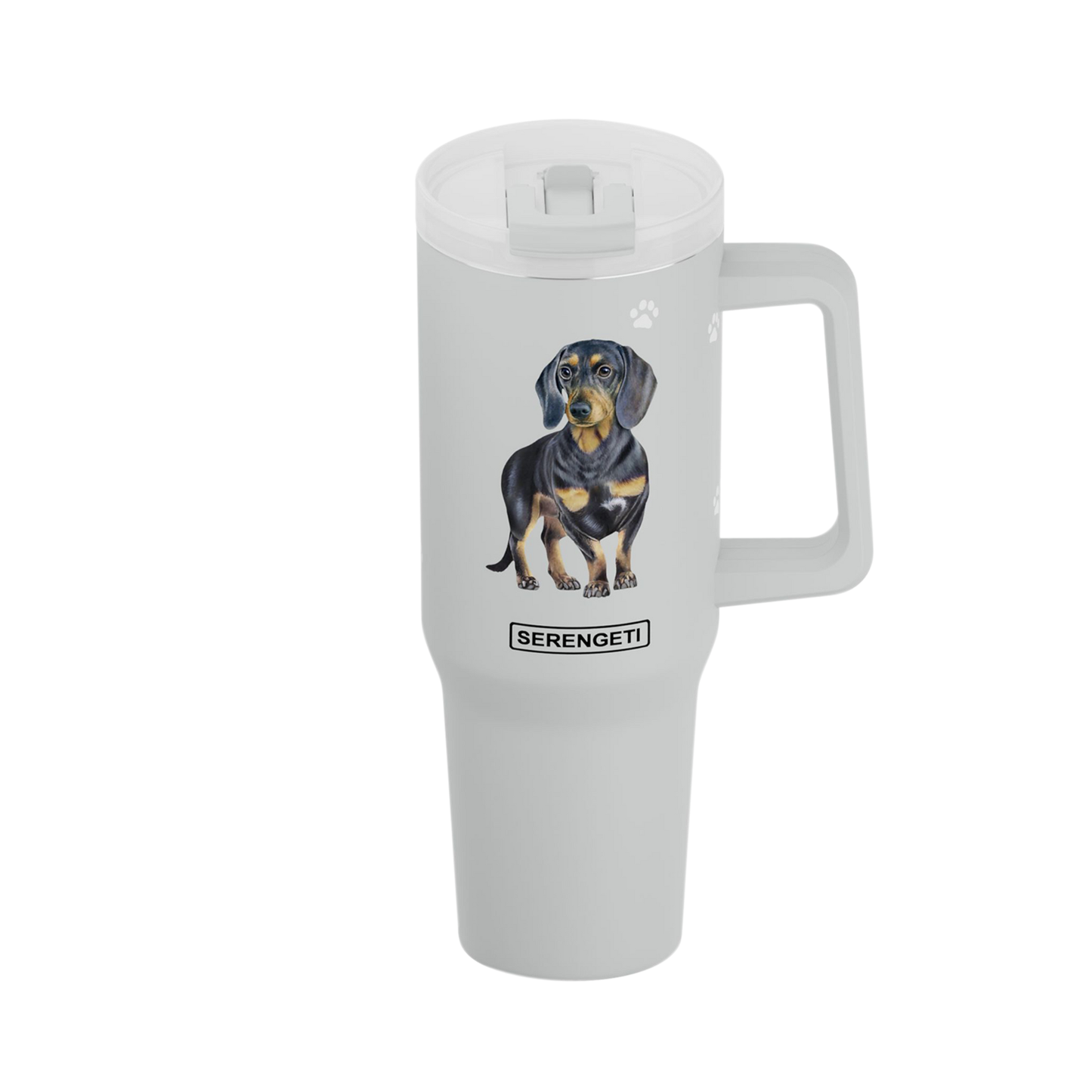 40oz Dachshund Tumbler - 3D Printed - Vacuum Insulated