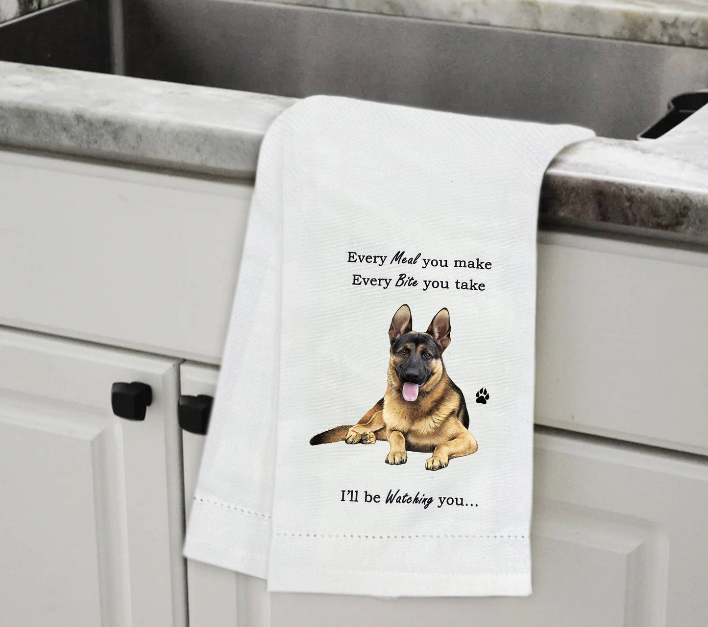German Shepherd Kitchen Towel