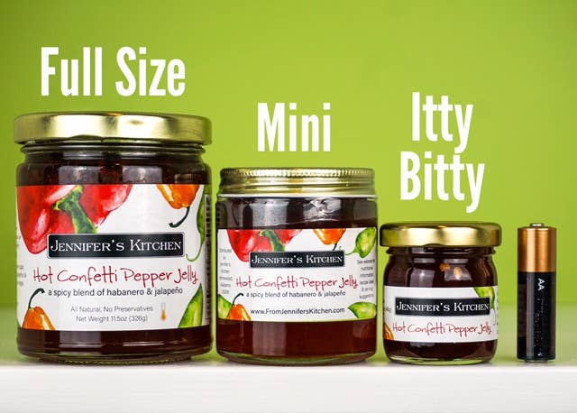 Mini Hot Confetti Pepper Jelly - 4oz