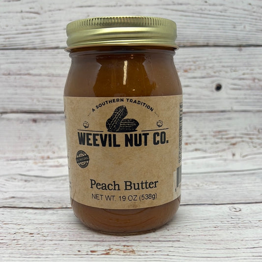 Weevil Gourmet Peach Butter (19oz)