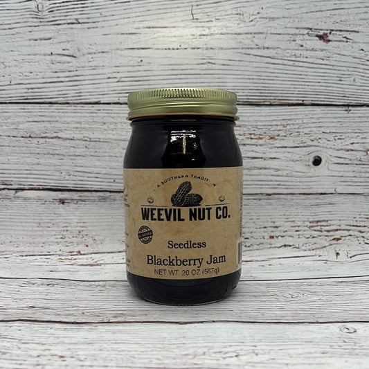 Weevil Gourmet Seedless Blackberry Jam (20oz)