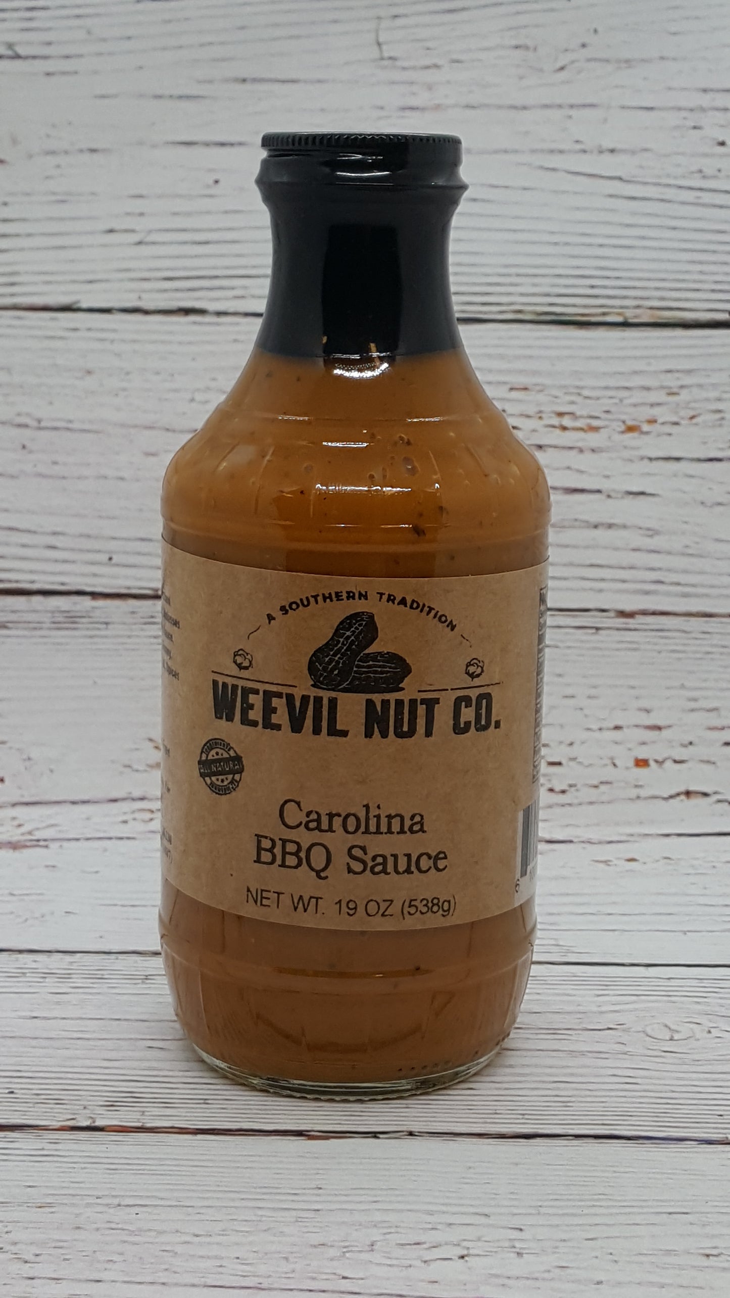 Weevil Nut Gourmet Carolina BBQ Sauce (19oz)