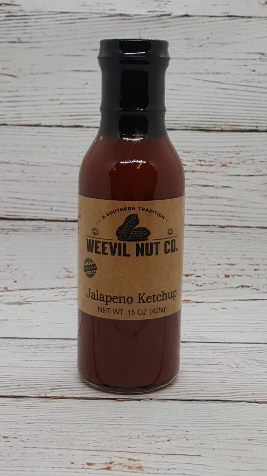 Weevil Nut Gourmet Jalapeño Ketchup (12oz)