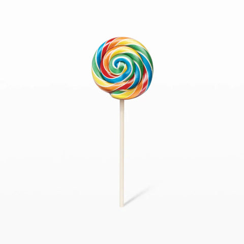 Handmade Rainbow Blast Lollipop