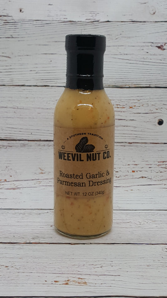 Weevil Nut Roasted Garlic & Parmesan Gourmet Dressing (12oz)