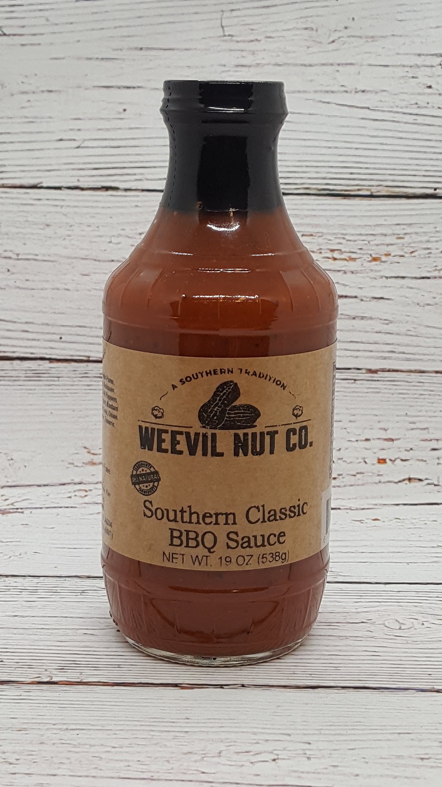Weevil Nut Gourmet Southern Classic BBQ Sauce (19oz)