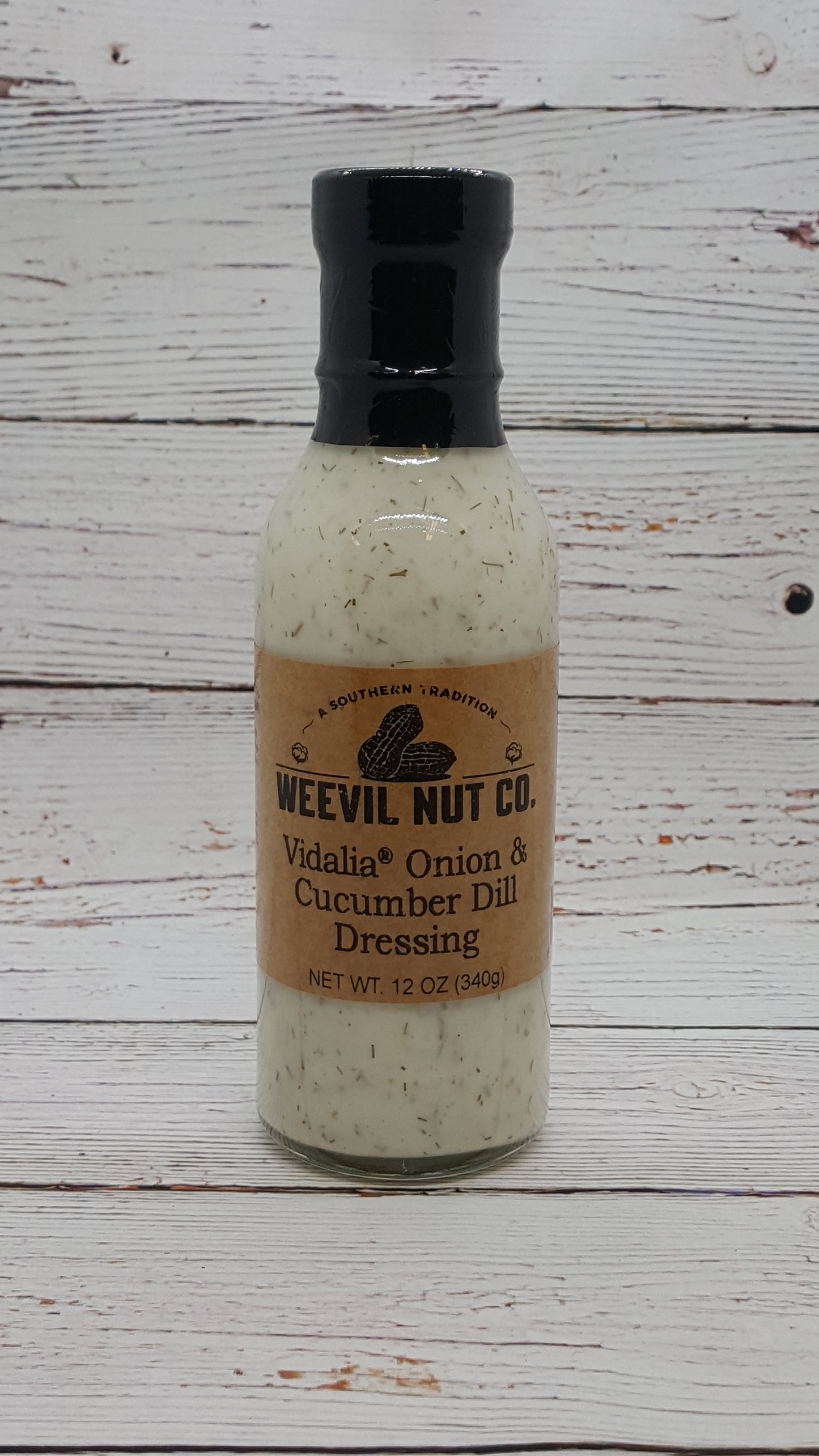 Weevil Nut Vidalia Onion & Cucumber Dill Gourmet Dressing (12oz)