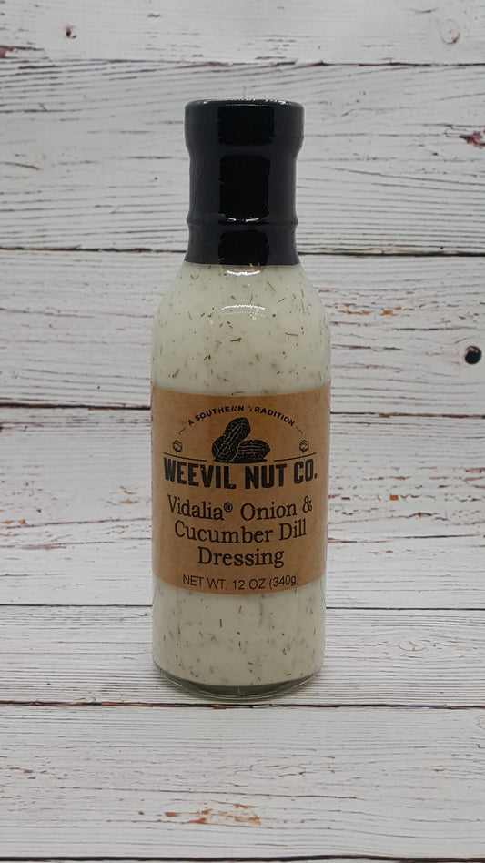 Weevil Nut Vidalia Onion & Cucumber Dill Gourmet Dressing (12oz)