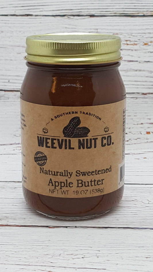 Weevil Gourmet Naturally Sweetened Apple Butter (19oz)