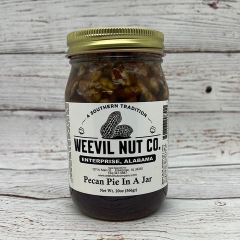 Weevil Nut Pecan Pie In A Jar